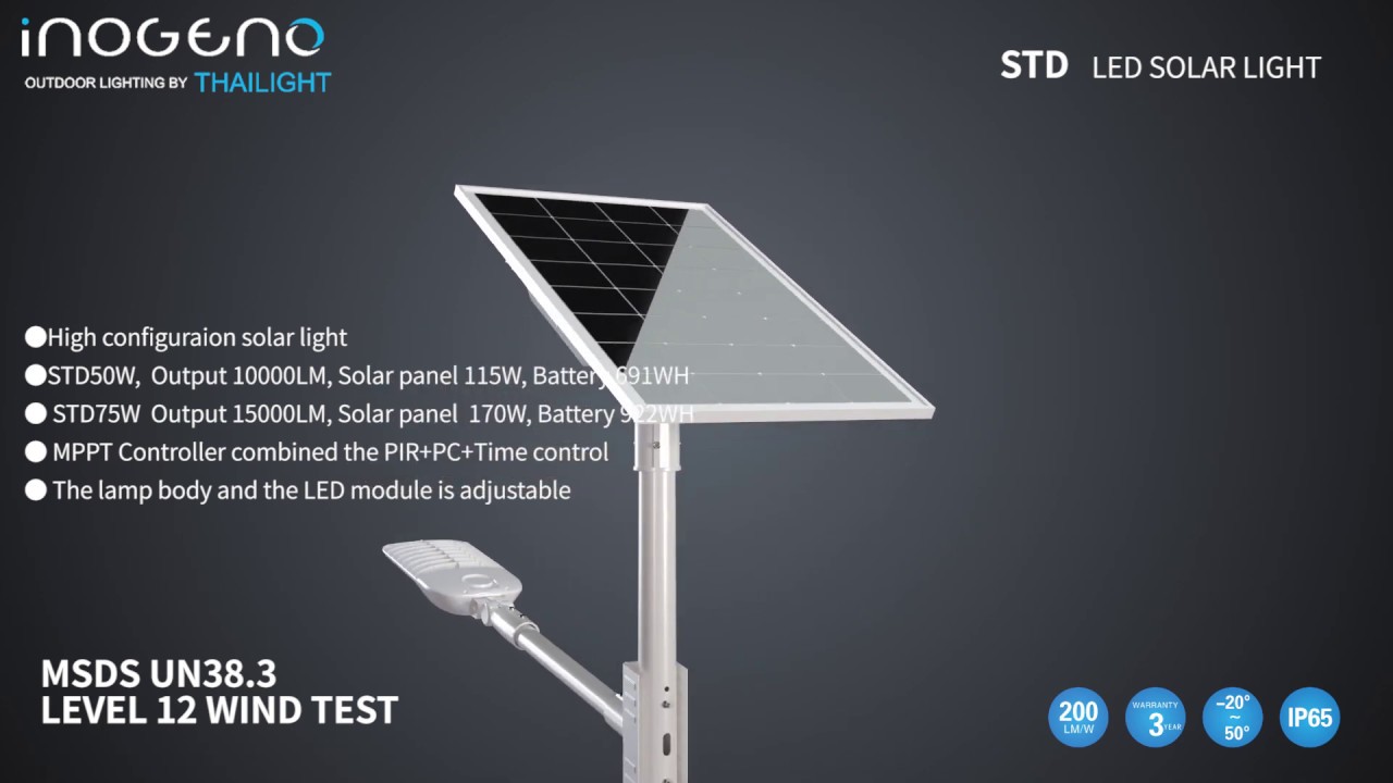 Read more about the article Inogeno by THAILIGHT: LED Solar Lights