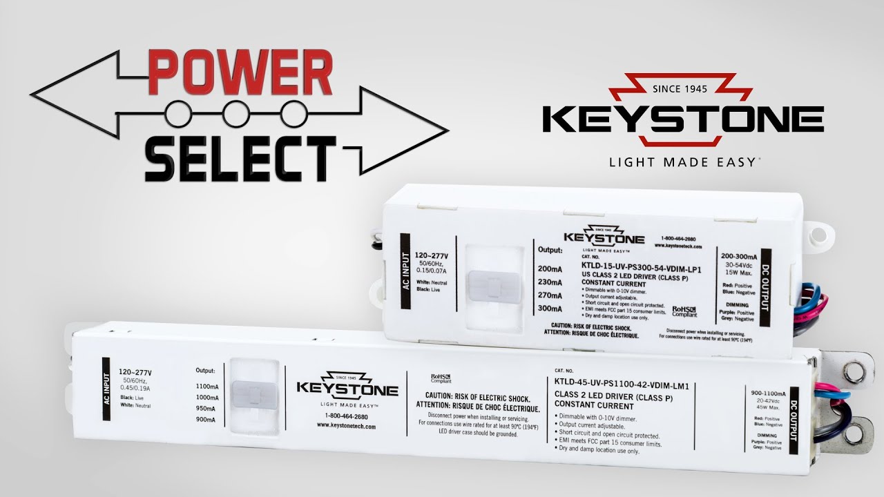 Read more about the article Keystone: Power Select Adjustable LED Drivers