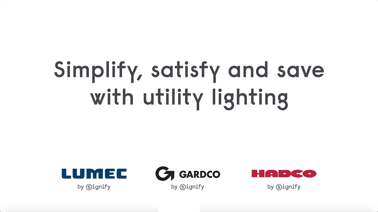 Read more about the article Signify: Energy saving utility lighting from Lumec, Gardco, and Hadco