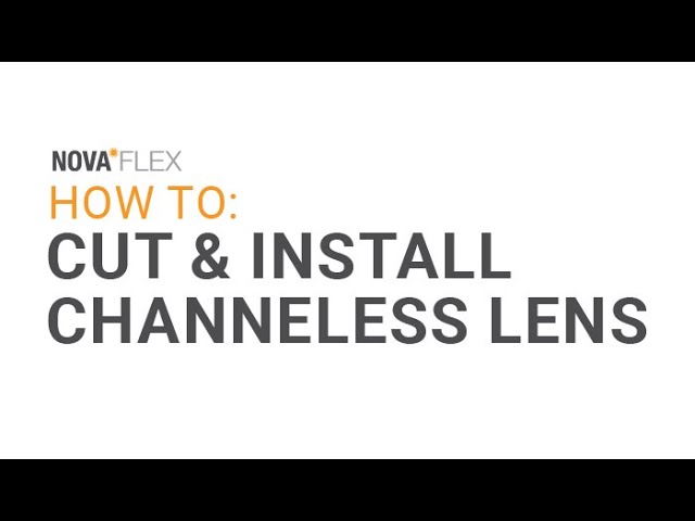 Read more about the article Nova Flex LED: Cutting & Installing the Channeless Lens