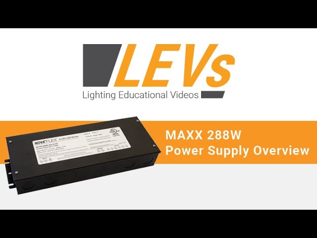 Read more about the article Nova Flex LED: MAXX 288W Dimmable & Non-Dimmable Multi-Channel Driver Product Overview