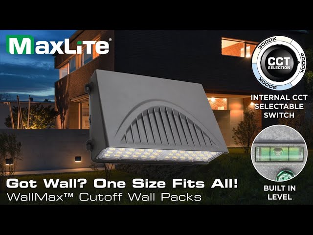 Read more about the article MaxLite: WallMax Cutoff Wall Packs