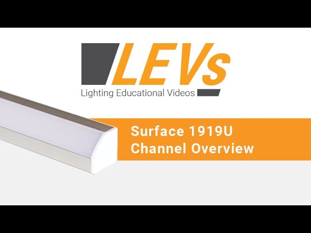 Read more about the article Nova Flex LED: Surface 1919U Channel Product Overview | Lighting Educational Video