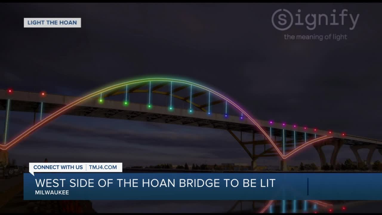 Read more about the article Via TMJ4 News: First phase of Hoan Bridge lights project moves forward
