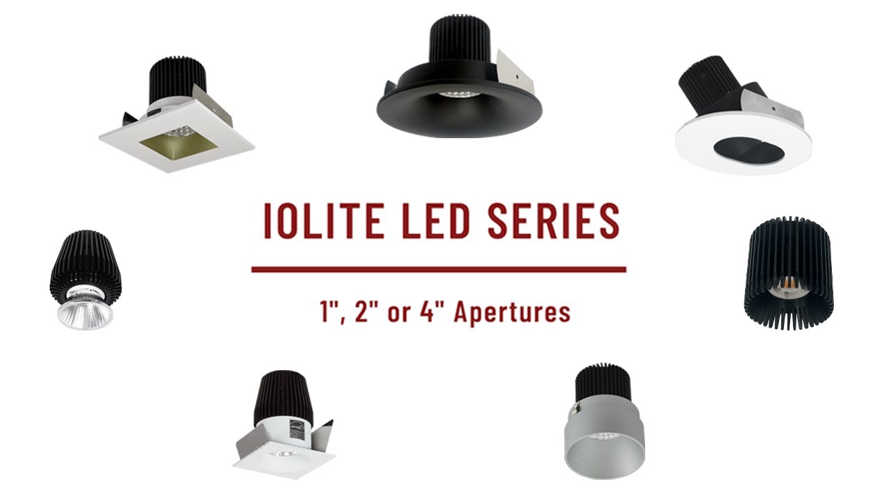 Nora Lighting: Iolite LED Downlight Series
