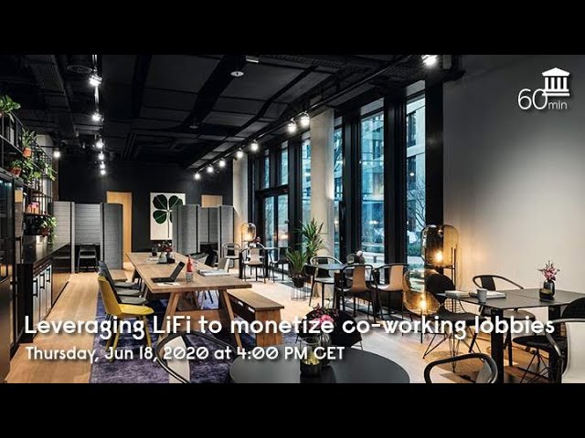 Read more about the article Leveraging LiFi to monetize co-working lobbies