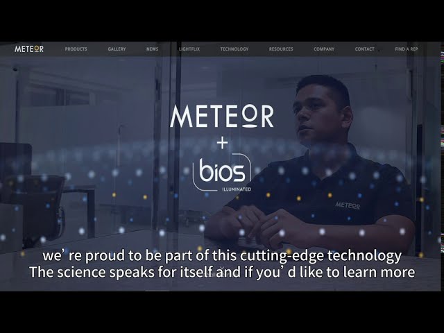 Read more about the article BIOS Human: Meteor Lighting and BIOS Partnership Announcement