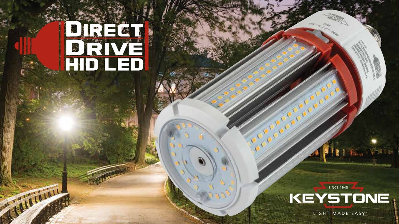 Keystone: Direct Drive HID LED with Power Select and Color Select
