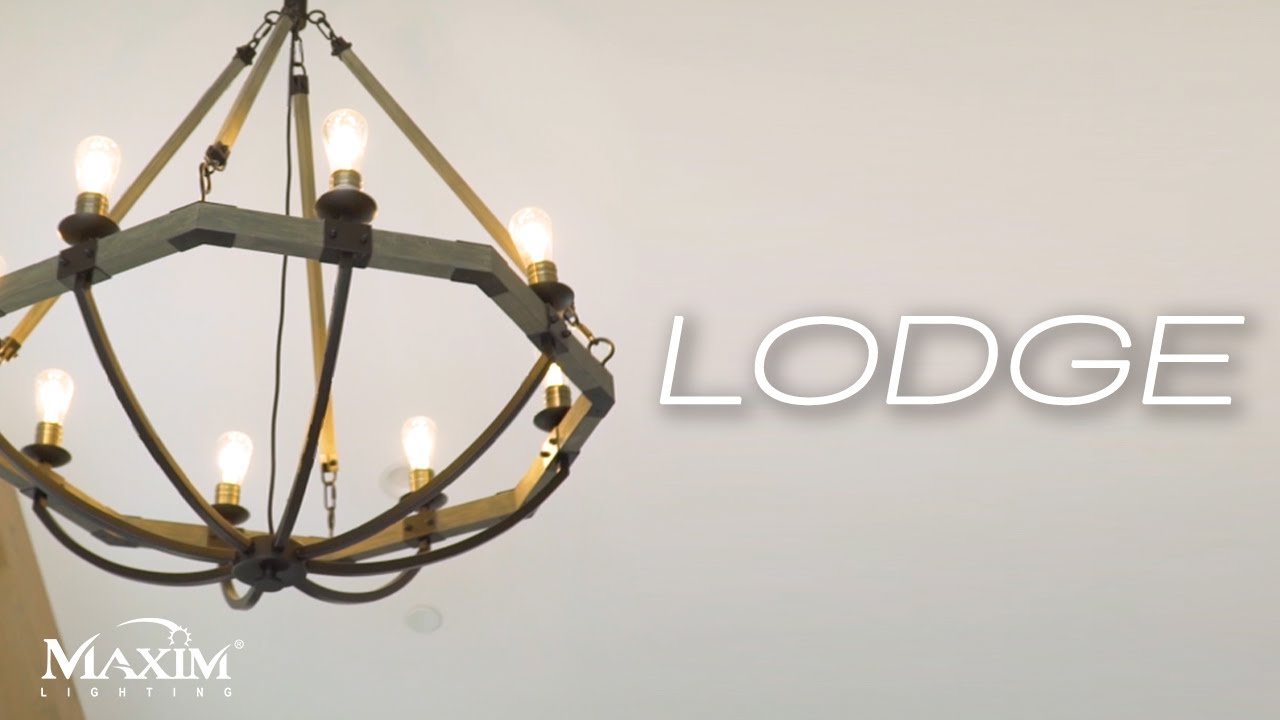 Read more about the article Maxim Lighting: The Lodge Collection