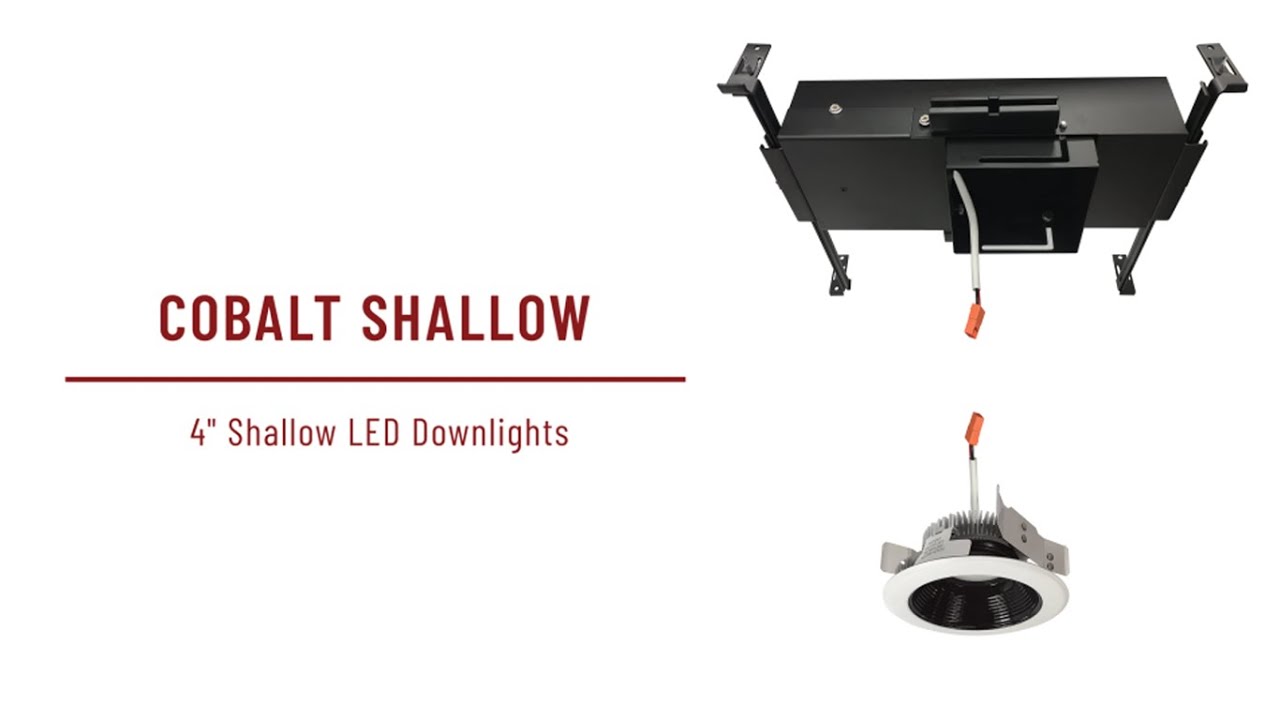 Read more about the article Nora Lighting: 4″ Cobalt Shallow LED Downlight Series