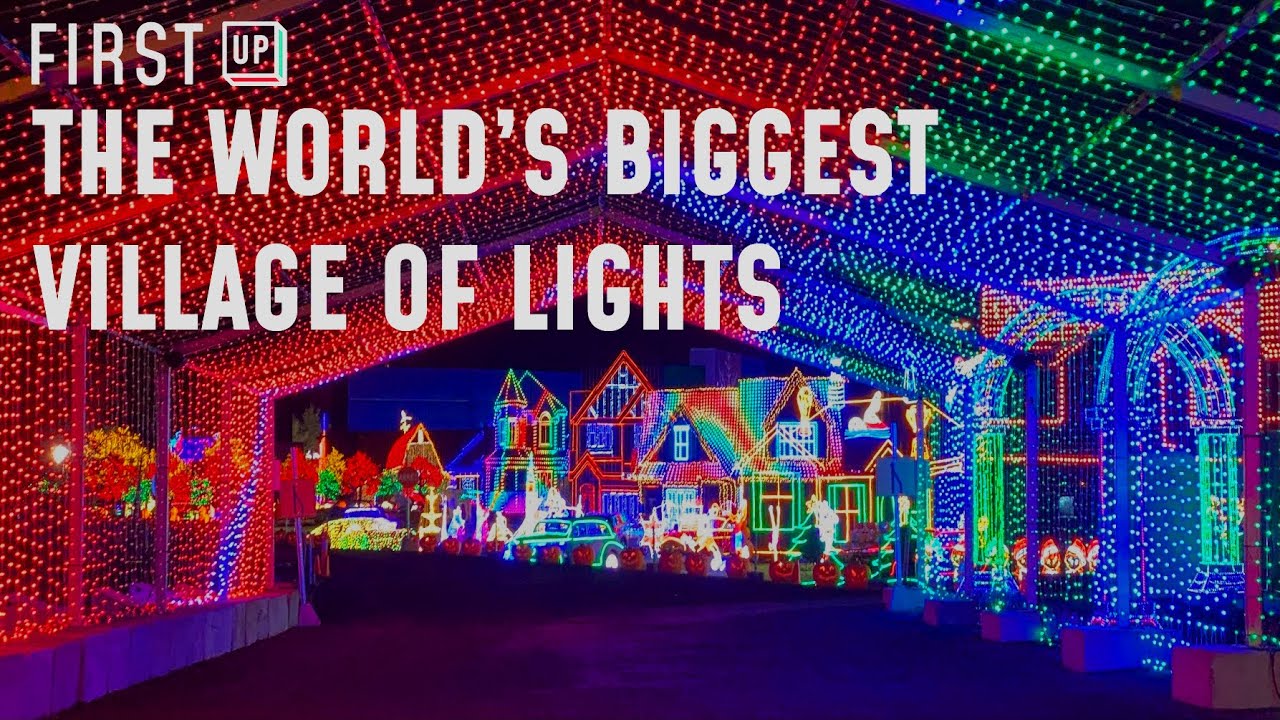 Read more about the article The World’s Biggest Village Of Lights Just Got 3x Bigger | First Up