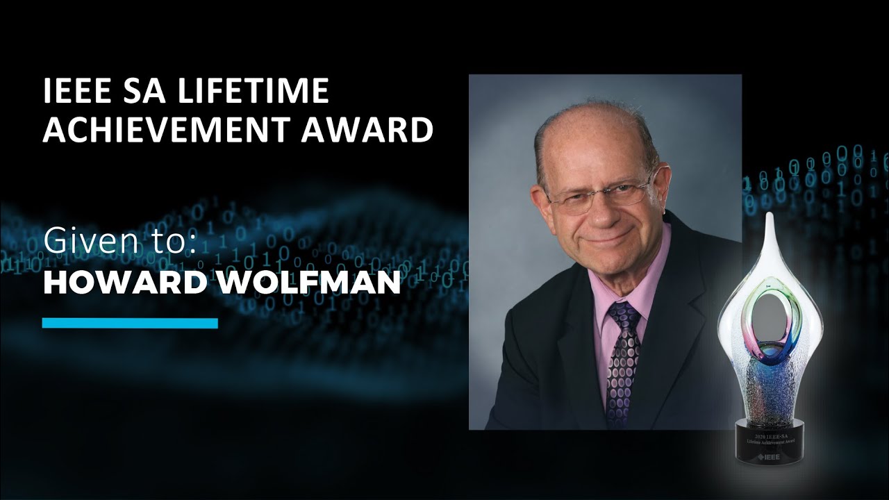 Read more about the article Howard Wolfman Receives Lifetime Achievement Award from IEEE