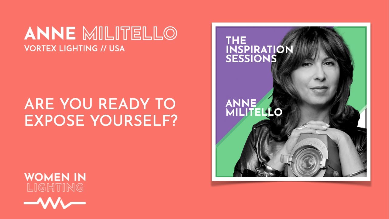 Read more about the article Anne Militello, Vortex Lighting – Are You Ready To Expose Yourself?