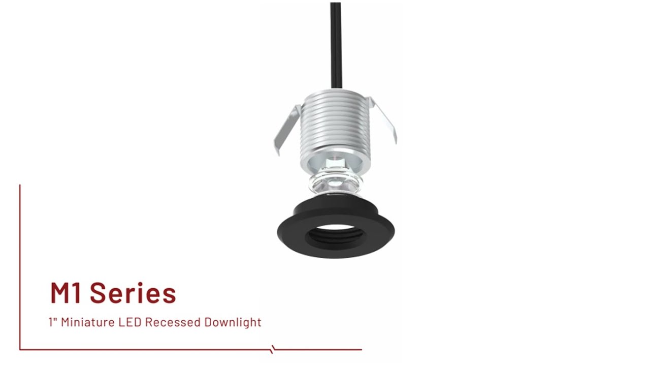 Read more about the article M1 1″ LED Recessed Series