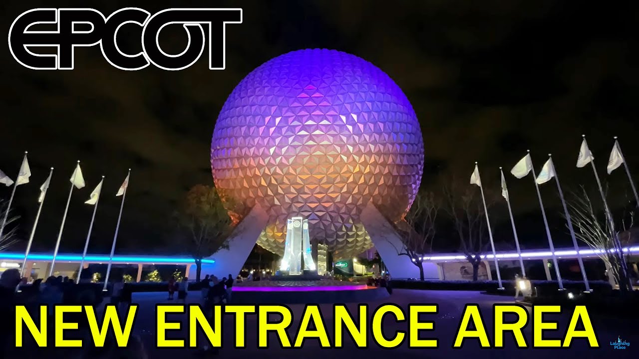 NEW EPCOT Background Music and Entrance Area