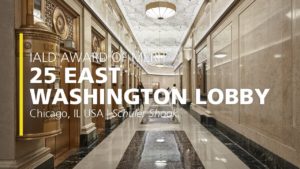 Read more about the article 25 E Washington Lobby – 2021 IALD Award of Merit
