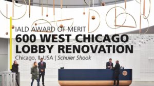 Read more about the article 600 West Chicago Lobby Renovation – 2021 IALD Award of Merit