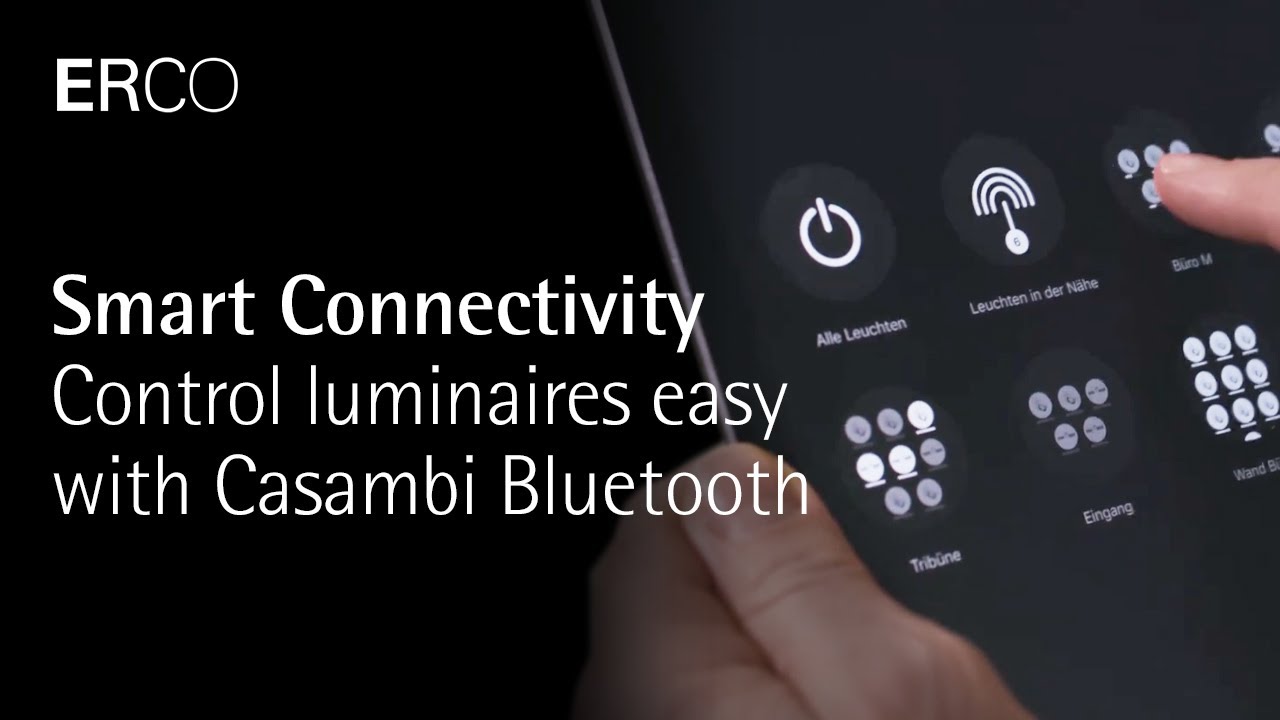 Luminaires with Casambi Bluetooth | ERCO