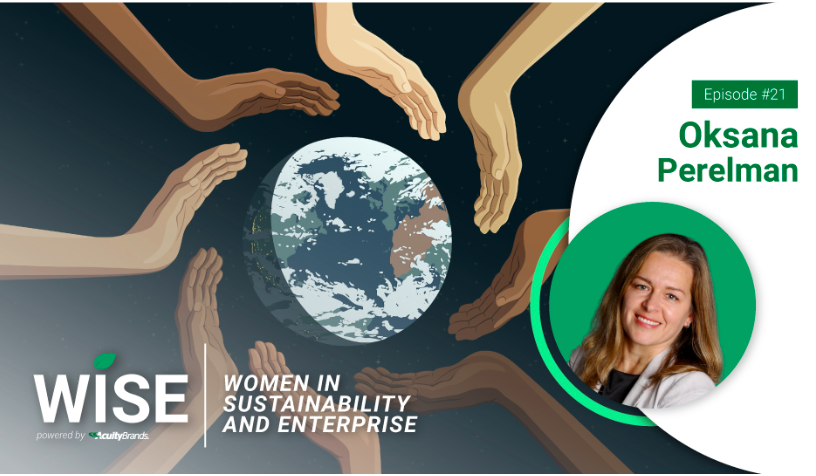 New Women in Sustainability and Enterprise Podcast: Oksana Perelman