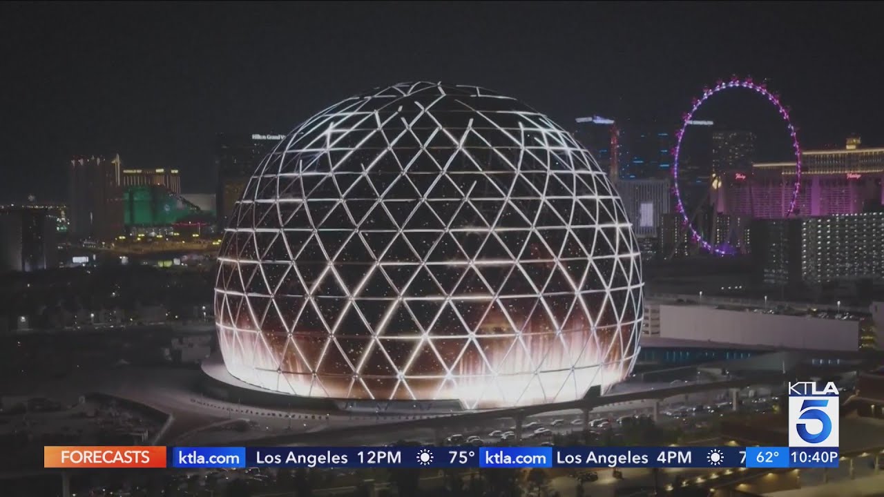 Read more about the article Largest spherical structural in the world lights up Las Vegas strip