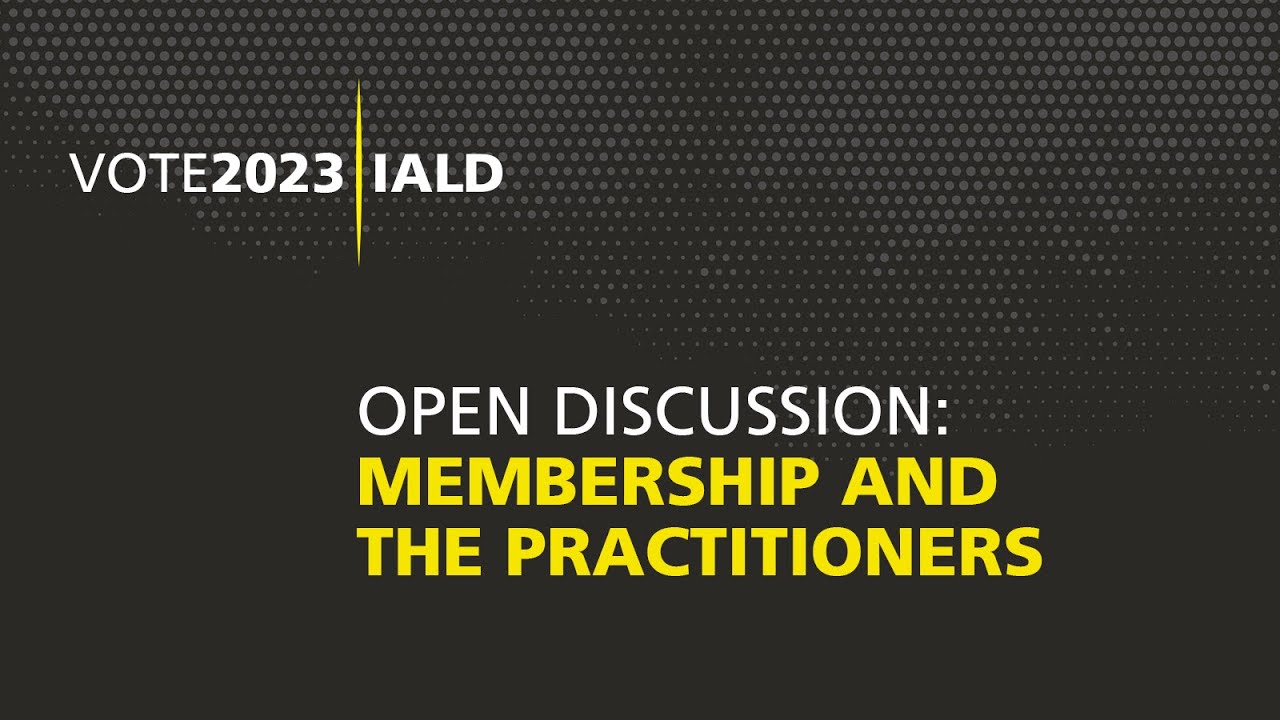 Read more about the article Vote 2023 Open Discussion: Membership and the Practitioners